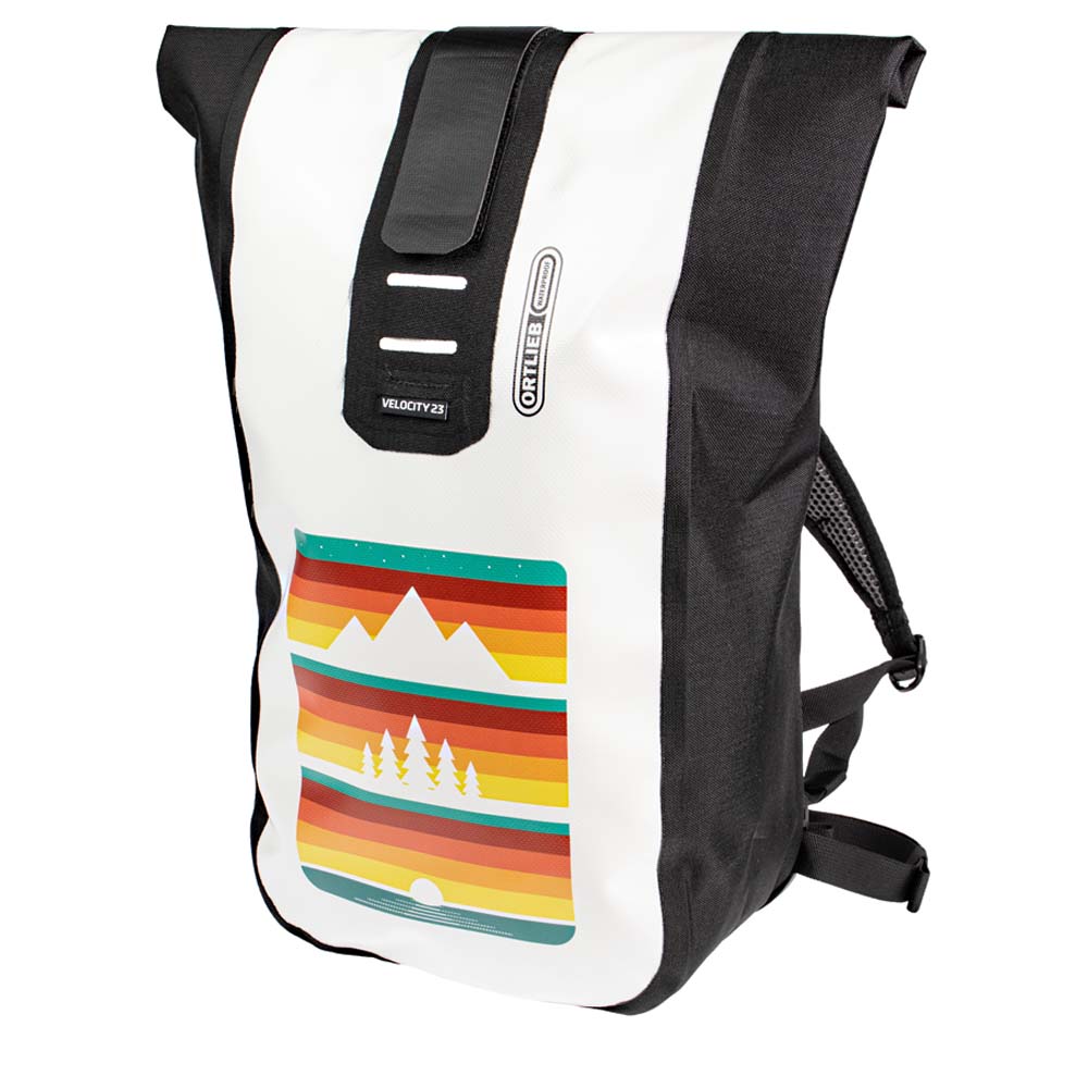 ORTLIEB Velocity Design - Fahrradrucksack wasserdicht, gemustert
