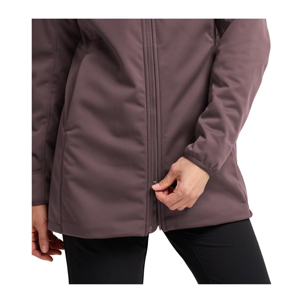 JACK WOLFSKIN Windhain 2 Coat Women - Softshellmantel winddicht, wasserabweisend