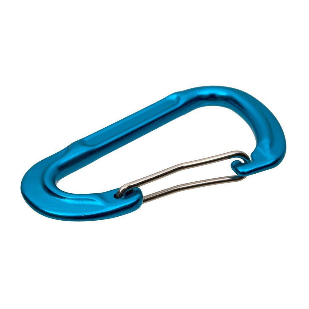 ORIGIN OUTDOORS Zubehörkarabiner D-Form 2 Stück - Zubehörkarabiner stabil, leicht