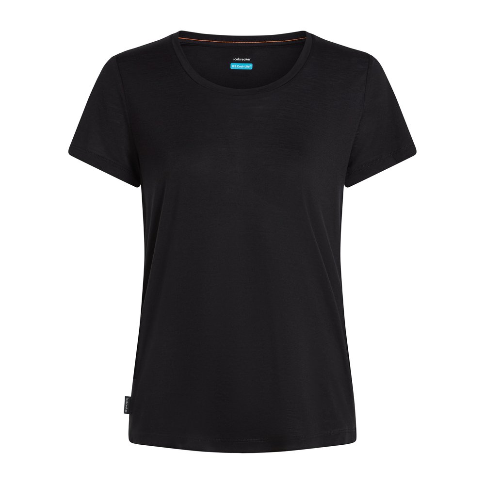 ICEBREAKER Merino Blend 125 Cool-Lite Sphere SS Scoop Tee Women - T-Shirt geruchsabweisend und atmungsaktiv