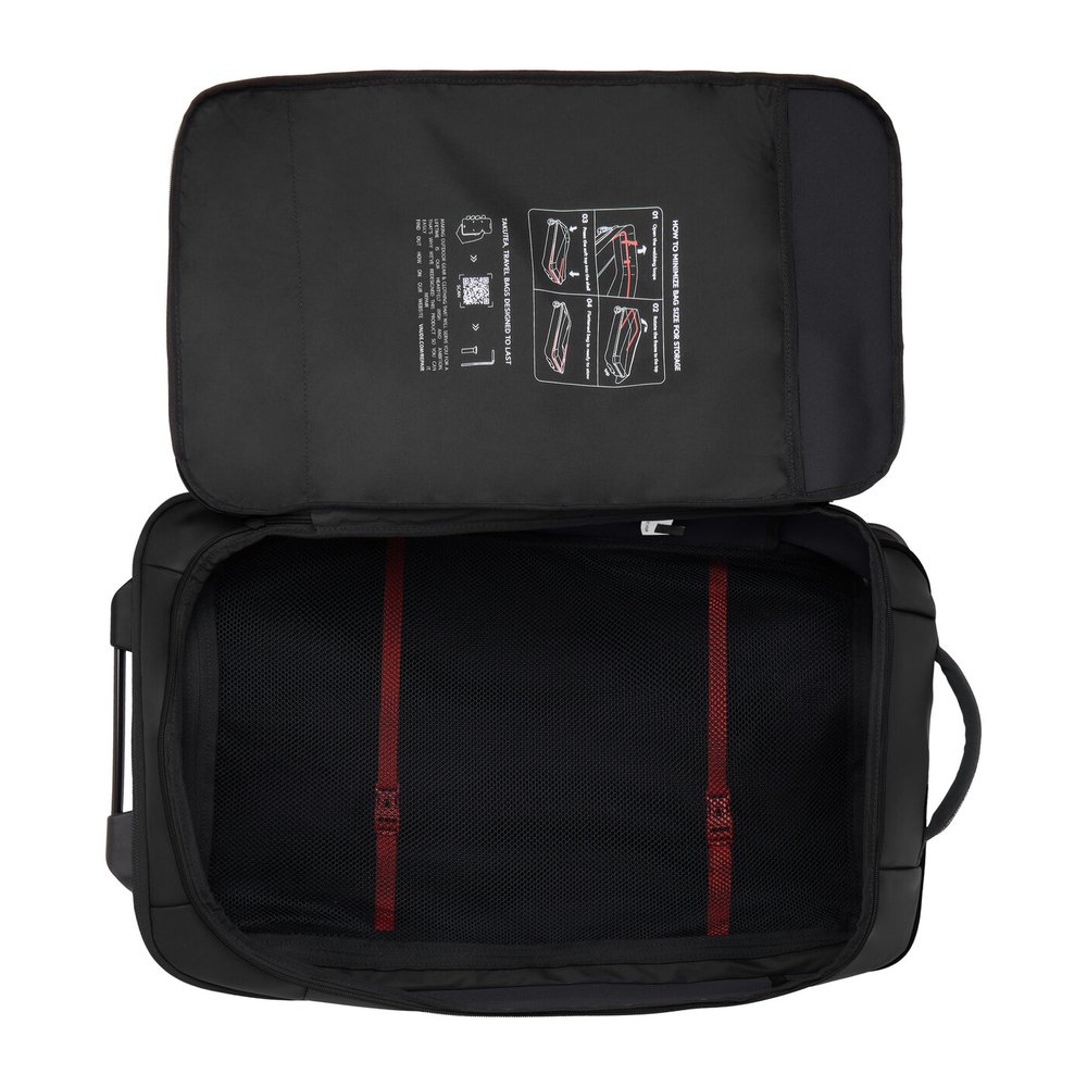 VAUDE Takutea 65 - Reisetrolley mit leichtgängigen Gummirollen
