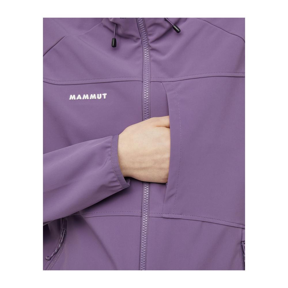 MAMMUT Ultimate Comfort SO Hooded Jacket Women - Softshelljacke winddicht & wasserabweisend