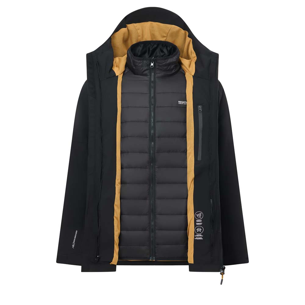 REGATTA Wentwood 3in1 Jacket Men – Doppeljacke 3in1, wasserdicht