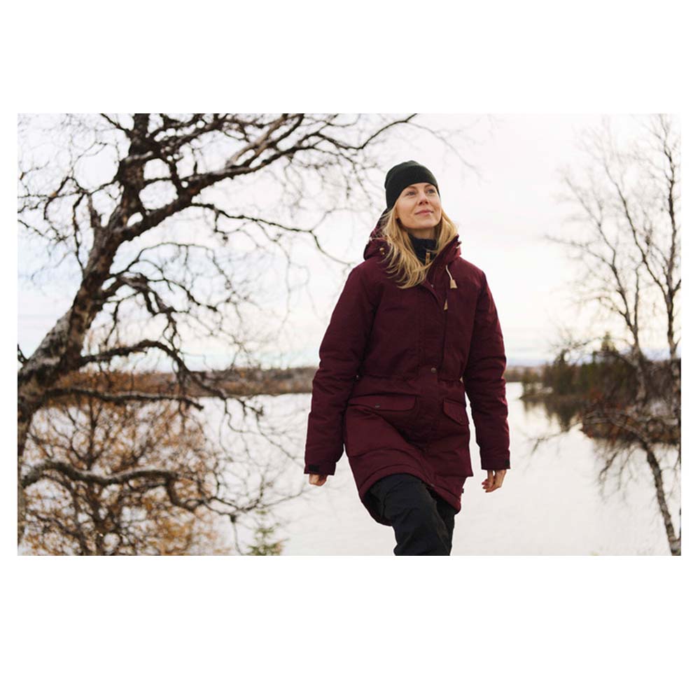 FJÄLLRÄVEN Singi Wool Padded Parka Women - Winterparka