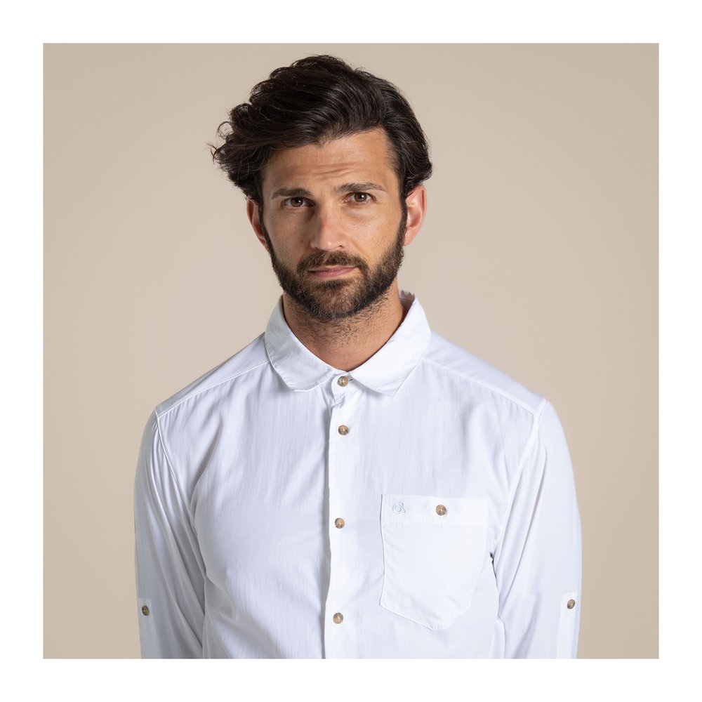 CRAGHOPPERS NosiLife Nuoro Long Sleeved Shirt II Men - Langarmhemd geruchshemmend, insektenabwehrend