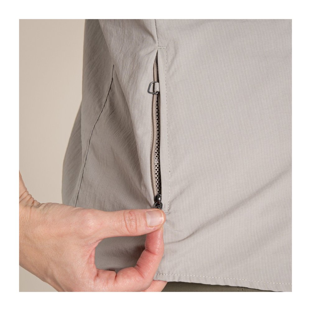 CRAGHOPPERS NosiLife Adventure Long Sleeved Shirt III Women - Langarmbluse geruchshemmend, insektenabwehrend
