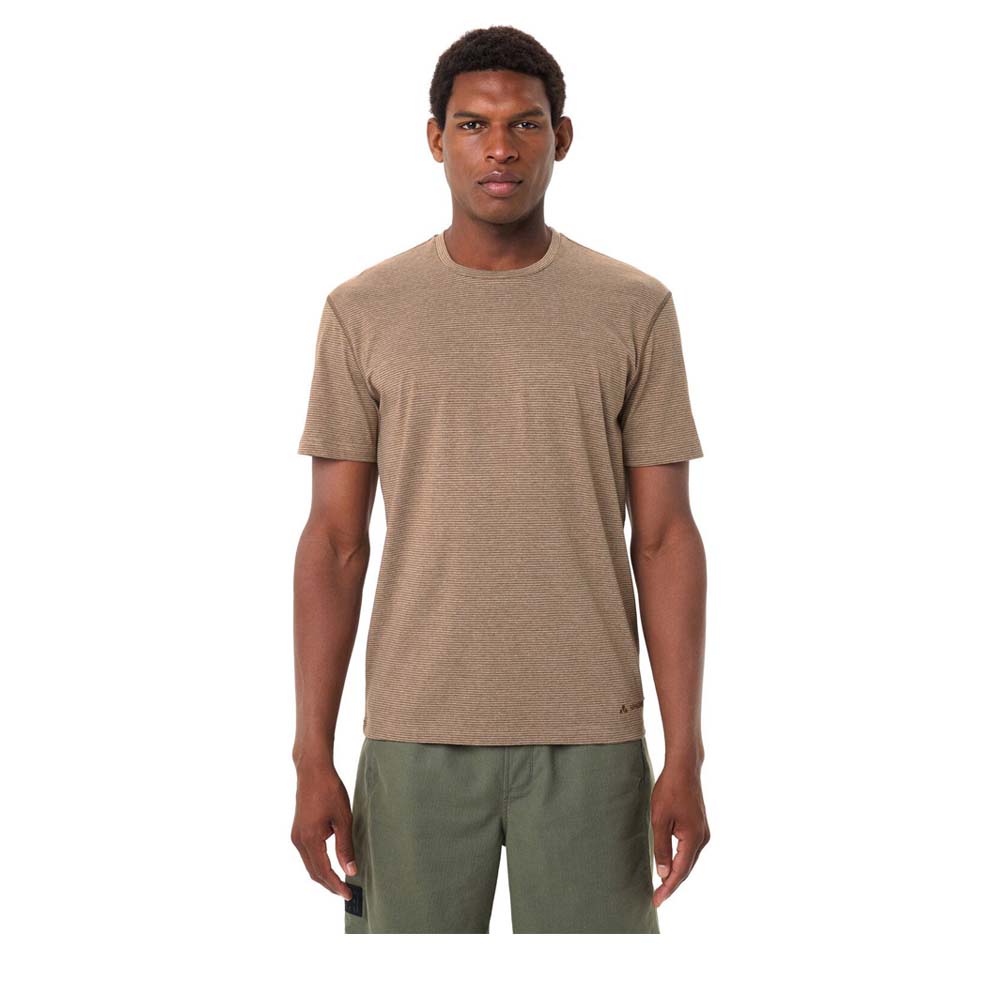 VAUDE Mineo Striped T-Shirt II Men – T-Shirt pflegeleicht und schnelltrocknend
