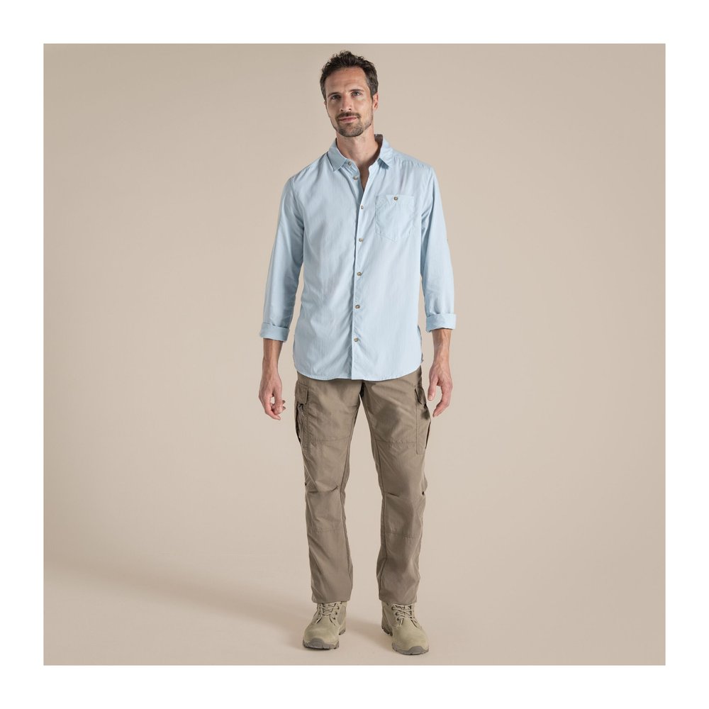 CRAGHOPPERS NosiLife Nuoro Long Sleeved Shirt II Men - Langarmhemd geruchshemmend, insektenabwehrend