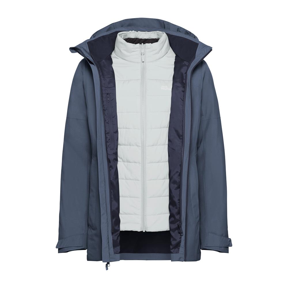 JACK WOLFSKIN Hunberg 2 3In1 Jkt Women - Doppeljacke wasserdicht, winddicht