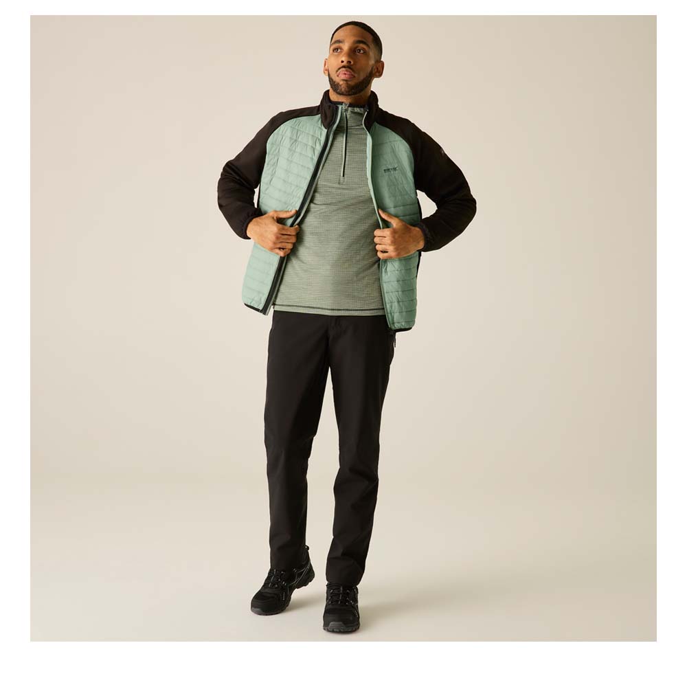 REGATTA Clumber Hybrid Jacket Men – Hybridjacke isolierend, leicht