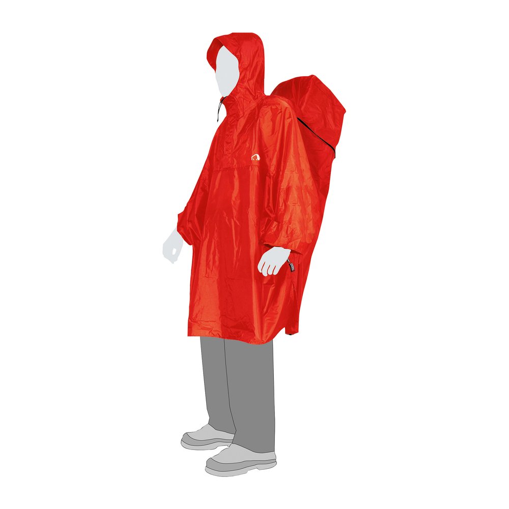 TATONKA Cape M - Regenponcho mit integrierter Rucksack-Erweiterung