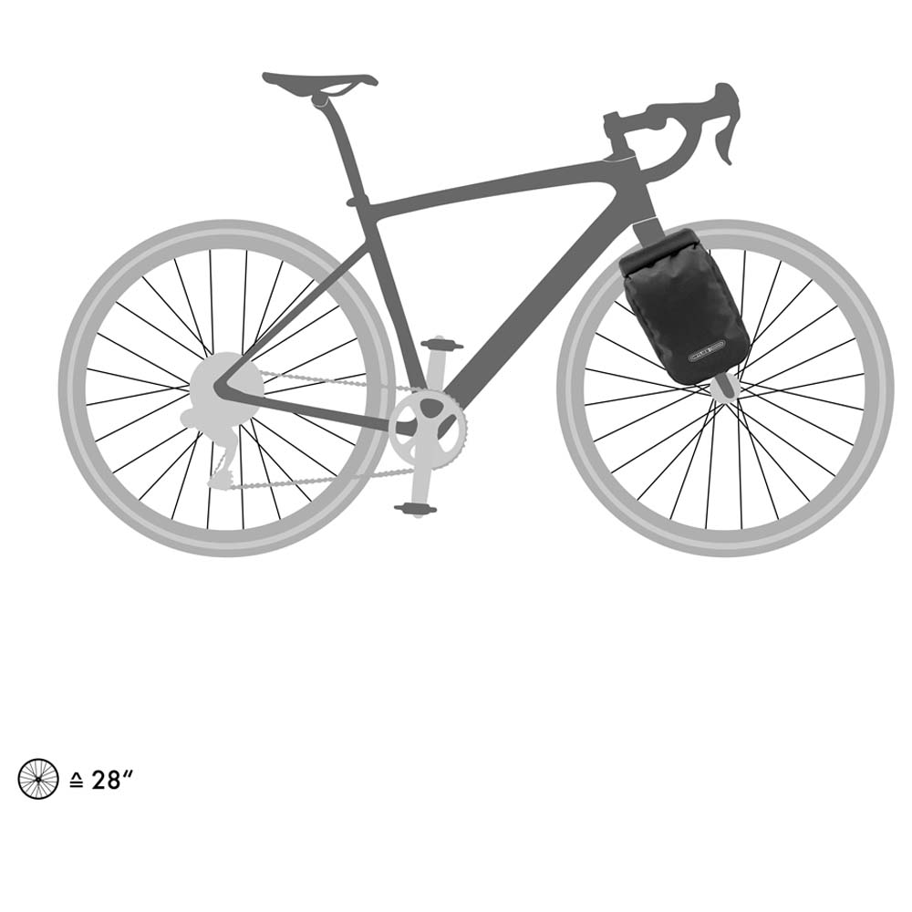 ORTLIEB Fork-Pack Plus - Gabeltasche wasserdicht, abriebfest