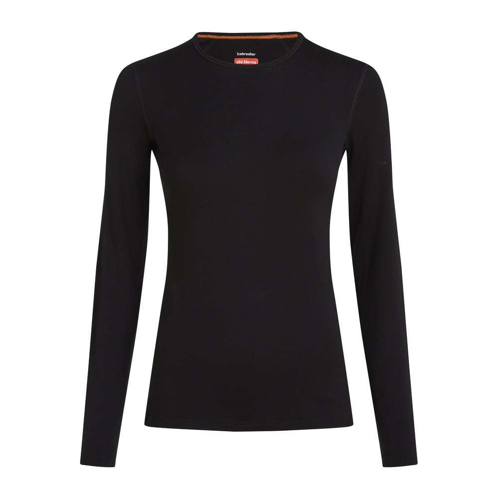 ICEBREAKER Merino 260 Tech LS Crewe Women - Langarmshirt atmungsaktiv, geruchsabweisend