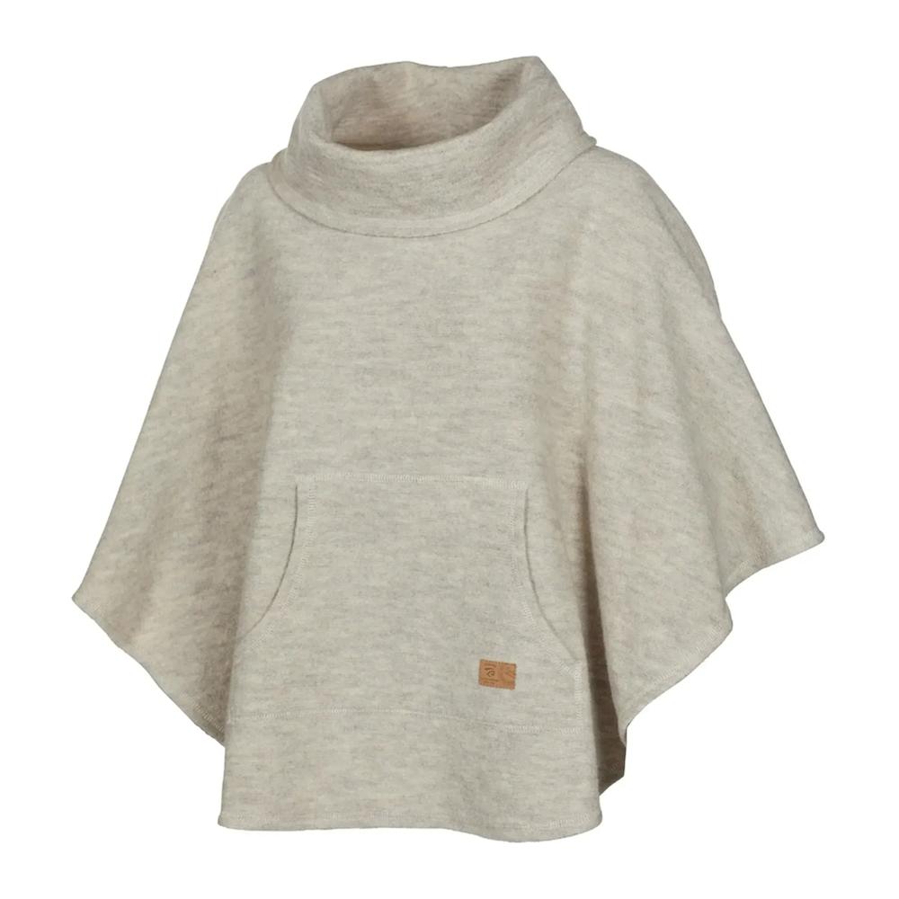 IVANHOE NLS Humla Women - Wollponcho mit Kängurutasche