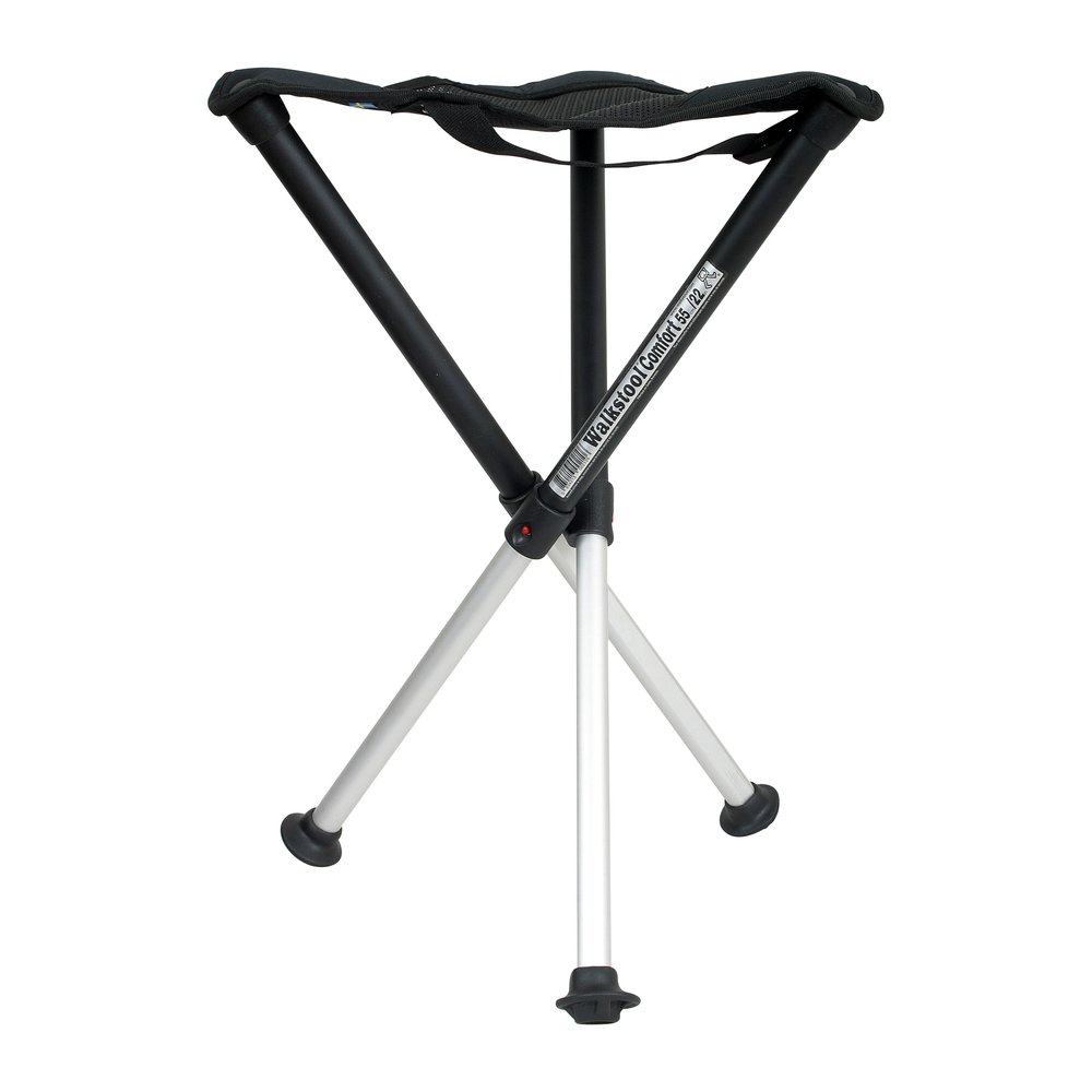WALKSTOOL Dreibeinhocker Comfort - Outdoorhocker leicht, kompakt