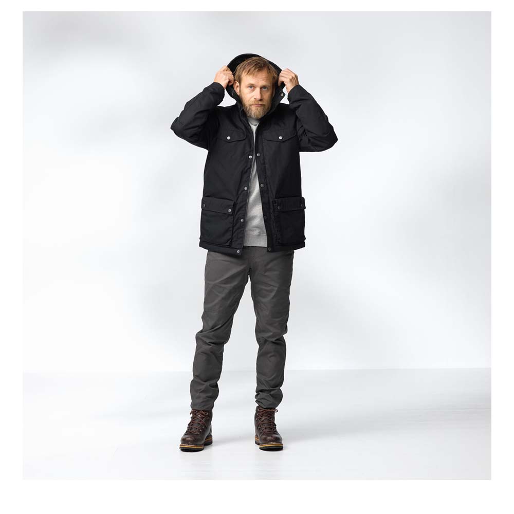 FJÄLLRÄVEN Greenland Winter Jacket Men - Winterjacke mit Teddyfleece-Futter