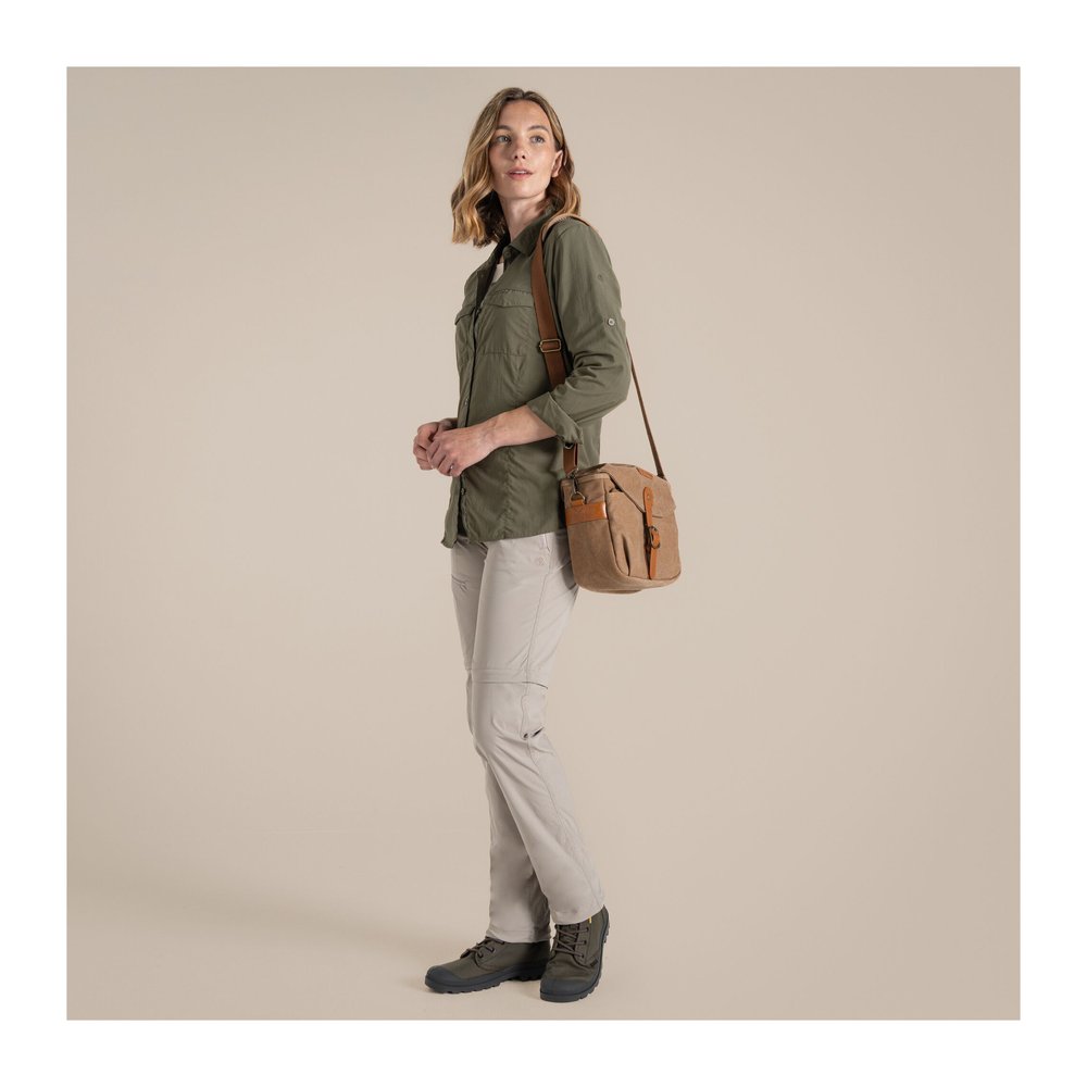 CRAGHOPPERS NosiLife Adventure Long Sleeved Shirt III Women - Langarmbluse geruchshemmend, insektenabwehrend