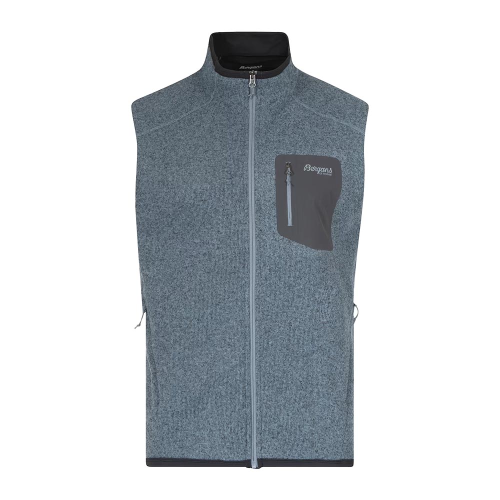 BERGANS Kamphaug Knitted Vest Men - Fleeceweste