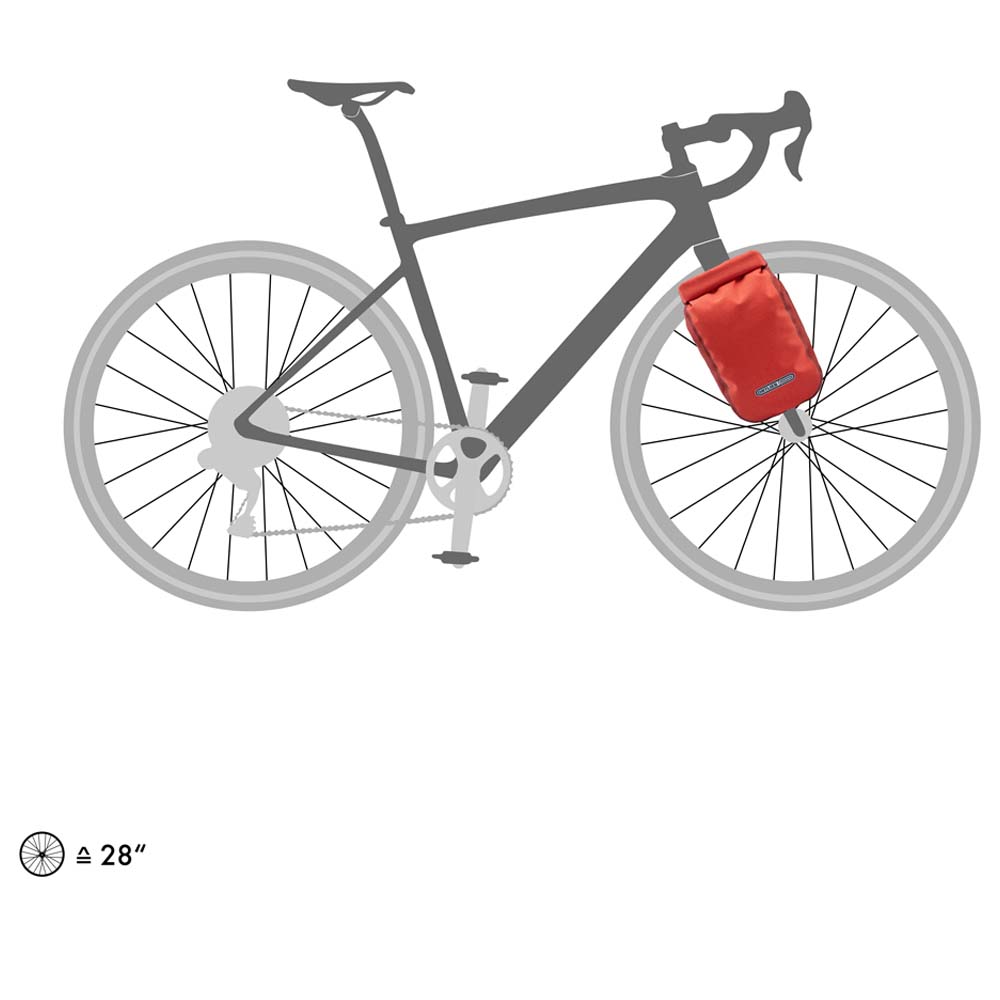 ORTLIEB Fork-Pack Plus - Gabeltasche wasserdicht, abriebfest