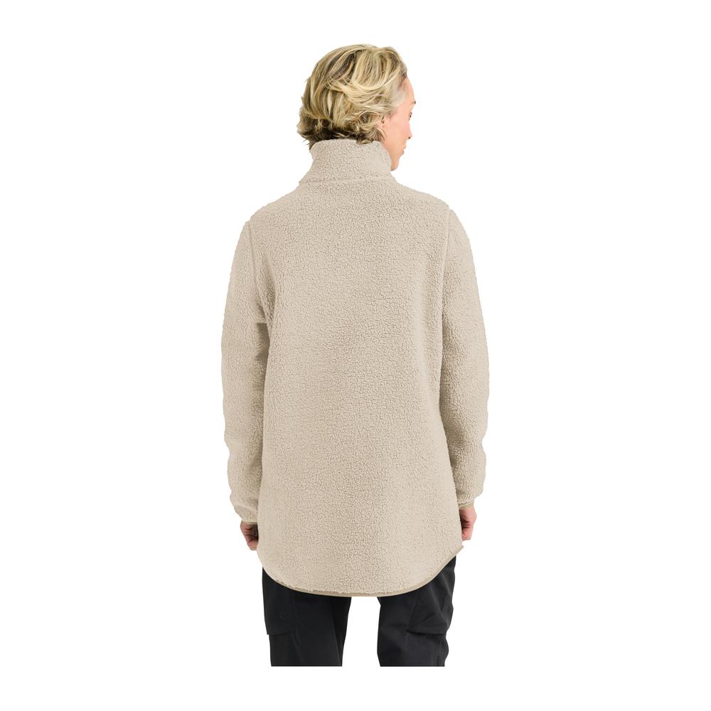 JACK WOLFSKIN High Curl Coat Women - Fleece-Mantel weich, wärmend