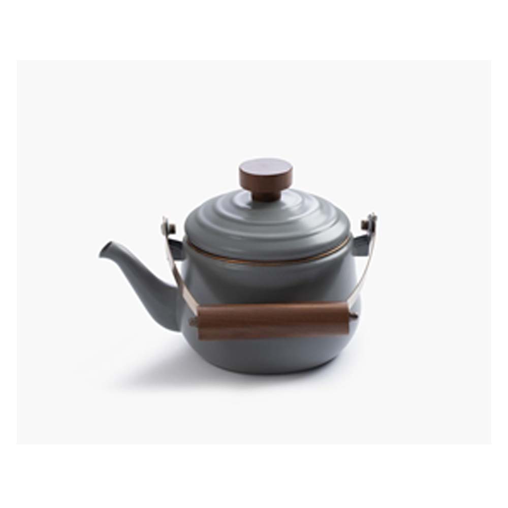 BAREBONES Teapot - Teekanne aus Emaille - grey2