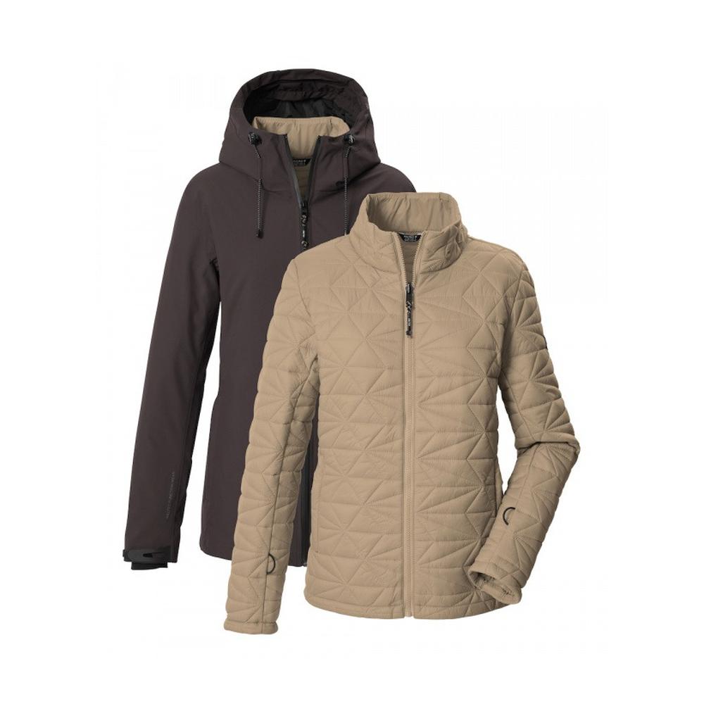 KILLTEC KOW 20 WMN JCKT Women - 3-in-1-Funktionsjacke wasserdicht & atmungsaktiv