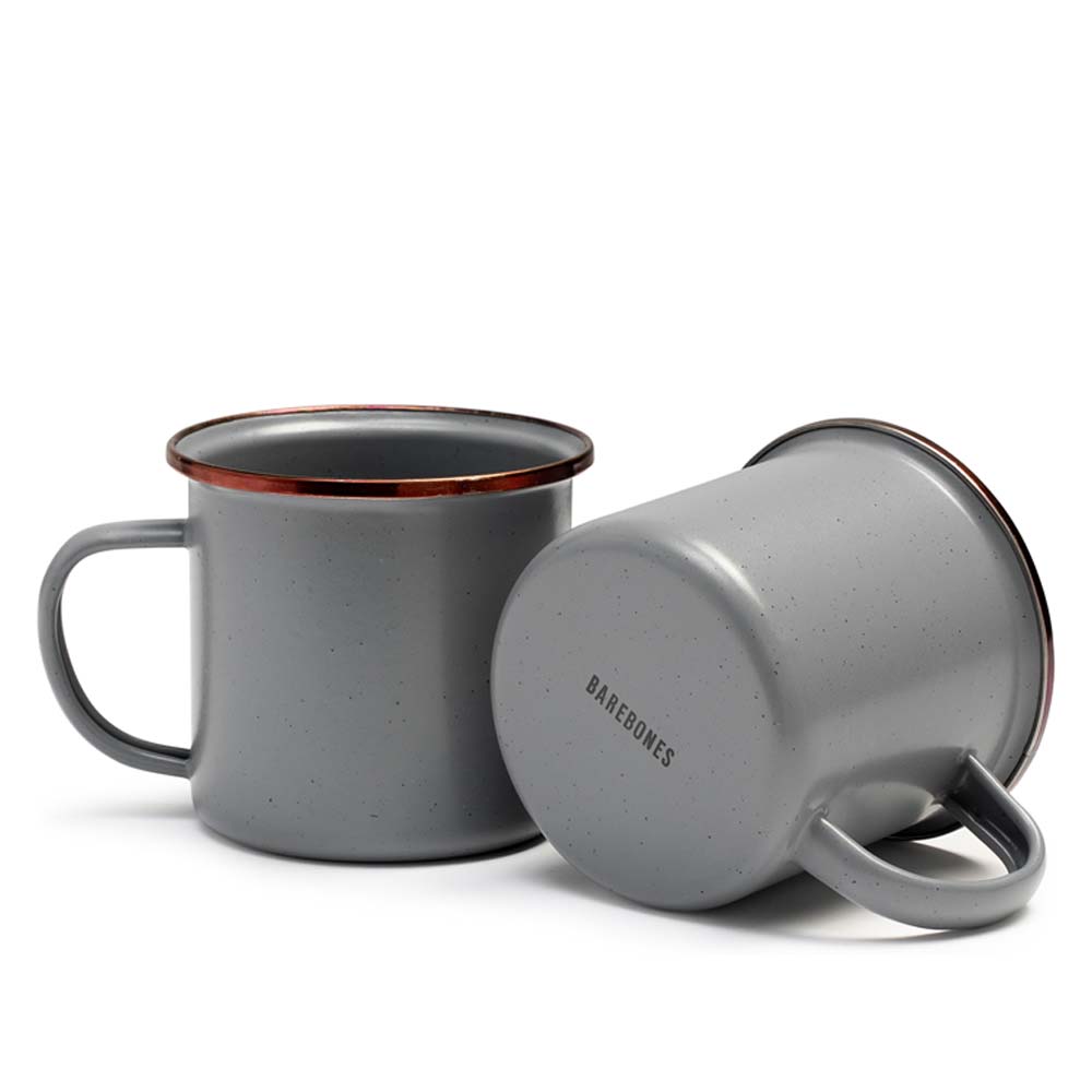 BAREBONES Cup - Tasse aus Emaille - grey3
