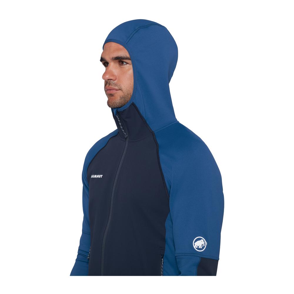 MAMMUT Massone ML Hooded Jacket Men - Kletterjacke abriebfest & windabweisend