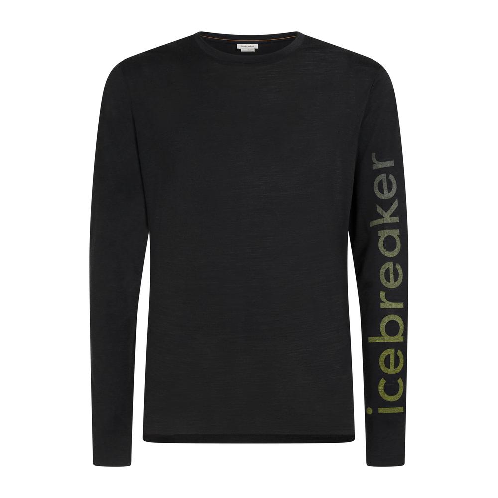 ICEBREAKER Merino 150 Tech Lite LS Tee IB Vertical Men - Merino-Langarmshirt atmungsaktiv, geruchsabweisend