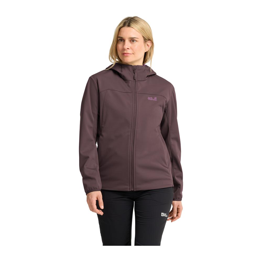 JACK WOLFSKIN Windhain 2 Hoody Women - Softshelljacke winddicht, wasserabweisend