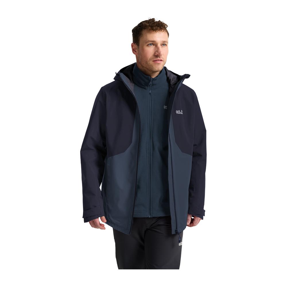 JACK WOLFSKIN Stonetrail 3in1 Jkt Men - Doppeljacke atmungsaktiv, wasserdicht