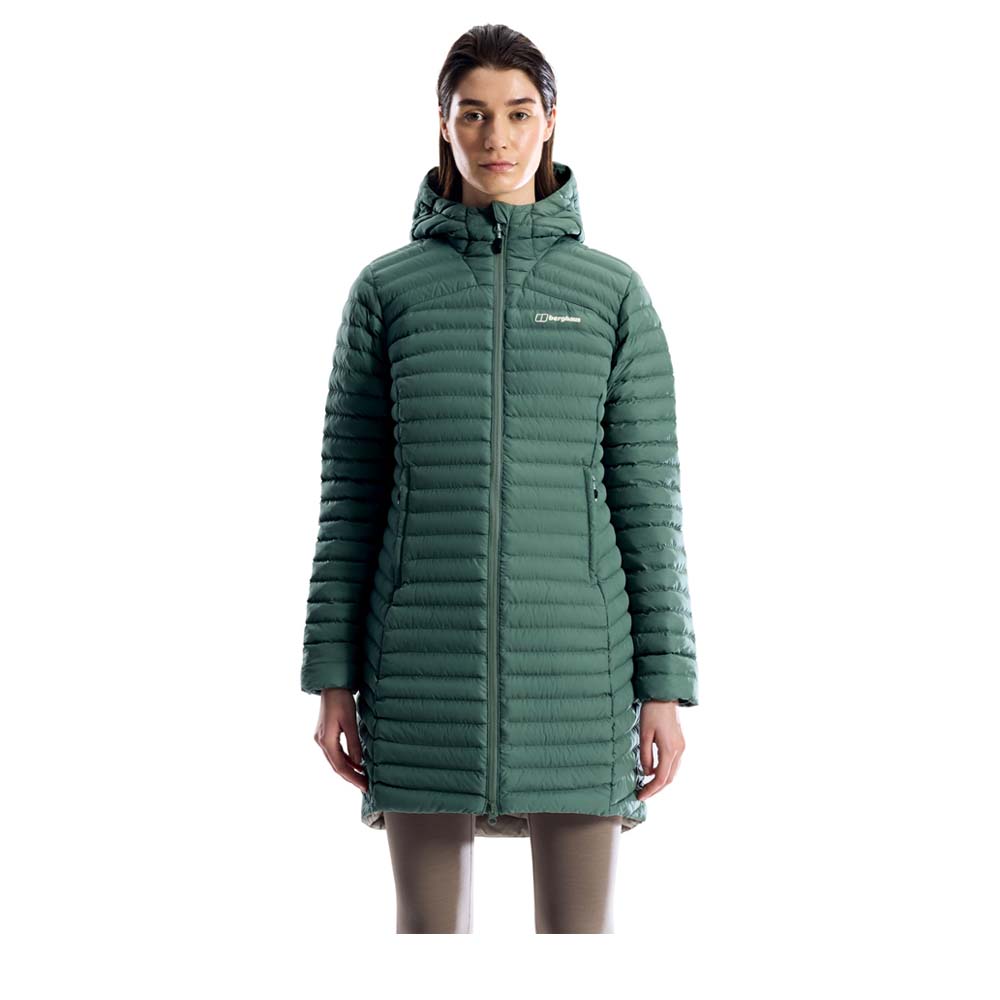 BERGHAUS Nula Micro Jacket Long Women - Steppjacke mit Kunstfaserisolierung