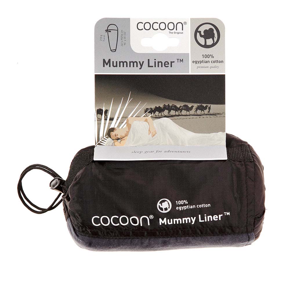 COCOON Mummyliner Ägypt. Baumwolle - Innenschlafsack