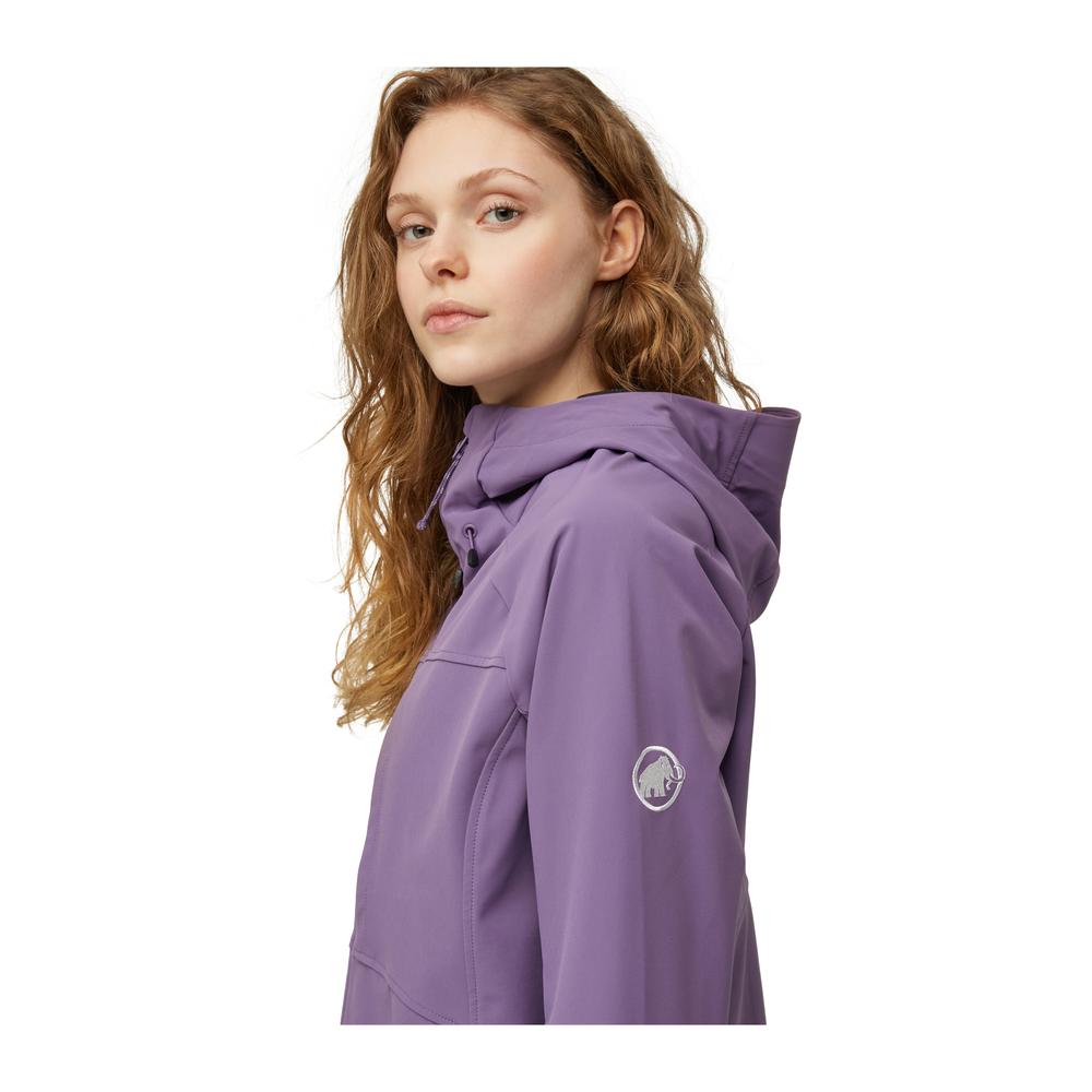 MAMMUT Ultimate Comfort SO Hooded Jacket Women - Softshelljacke winddicht & wasserabweisend