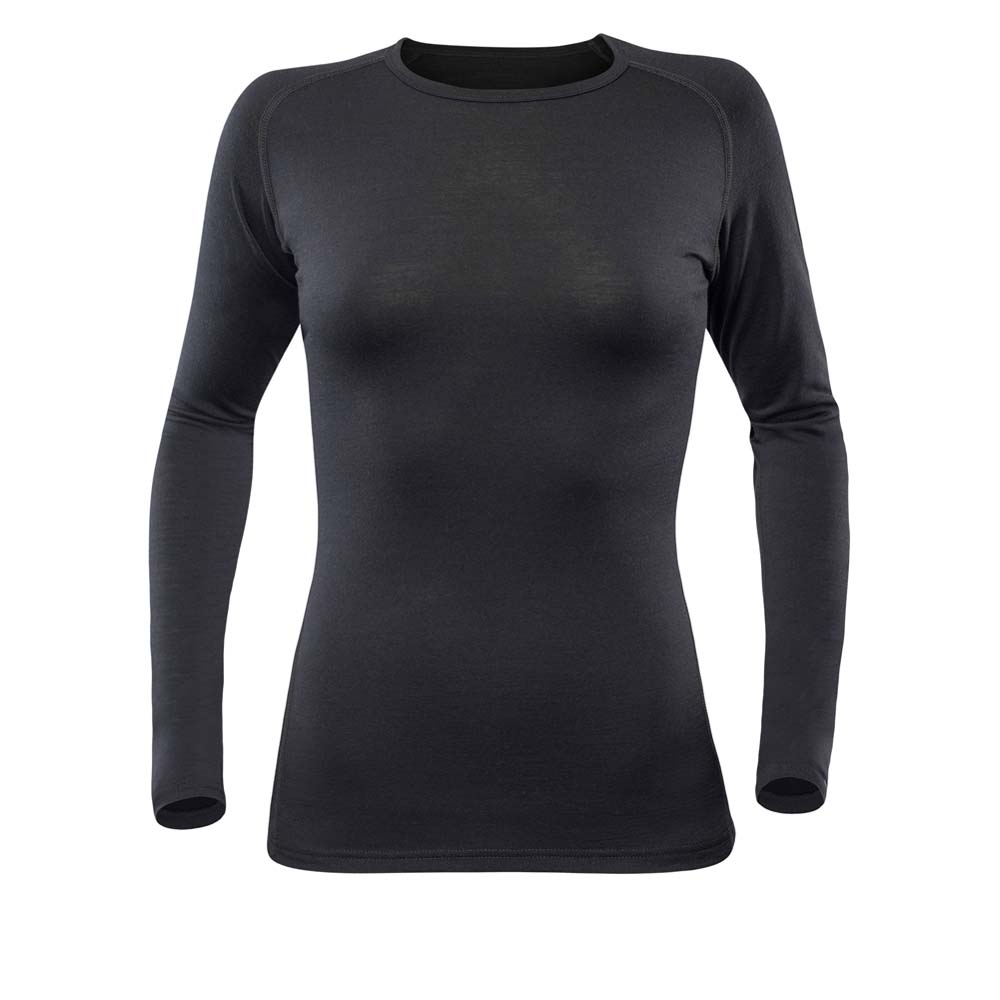 DEVOLD - Breeze Woman Shirt - Langarmshirt black