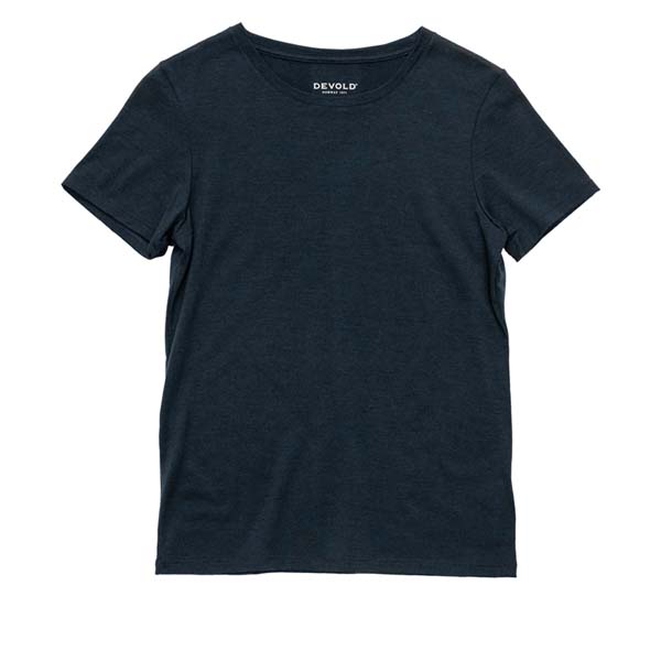 DEVOLD Classic Tee WMN - Damen Merino T Shirt atmungsaktiv & geruchshemmend