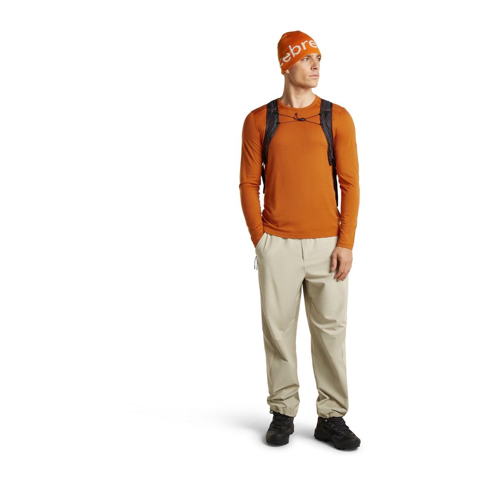 ICEBREAKER Merino 200 Oasis LS Crewe Men - Merino-Langarmshirt geruchsabweisend, thermoregulierend