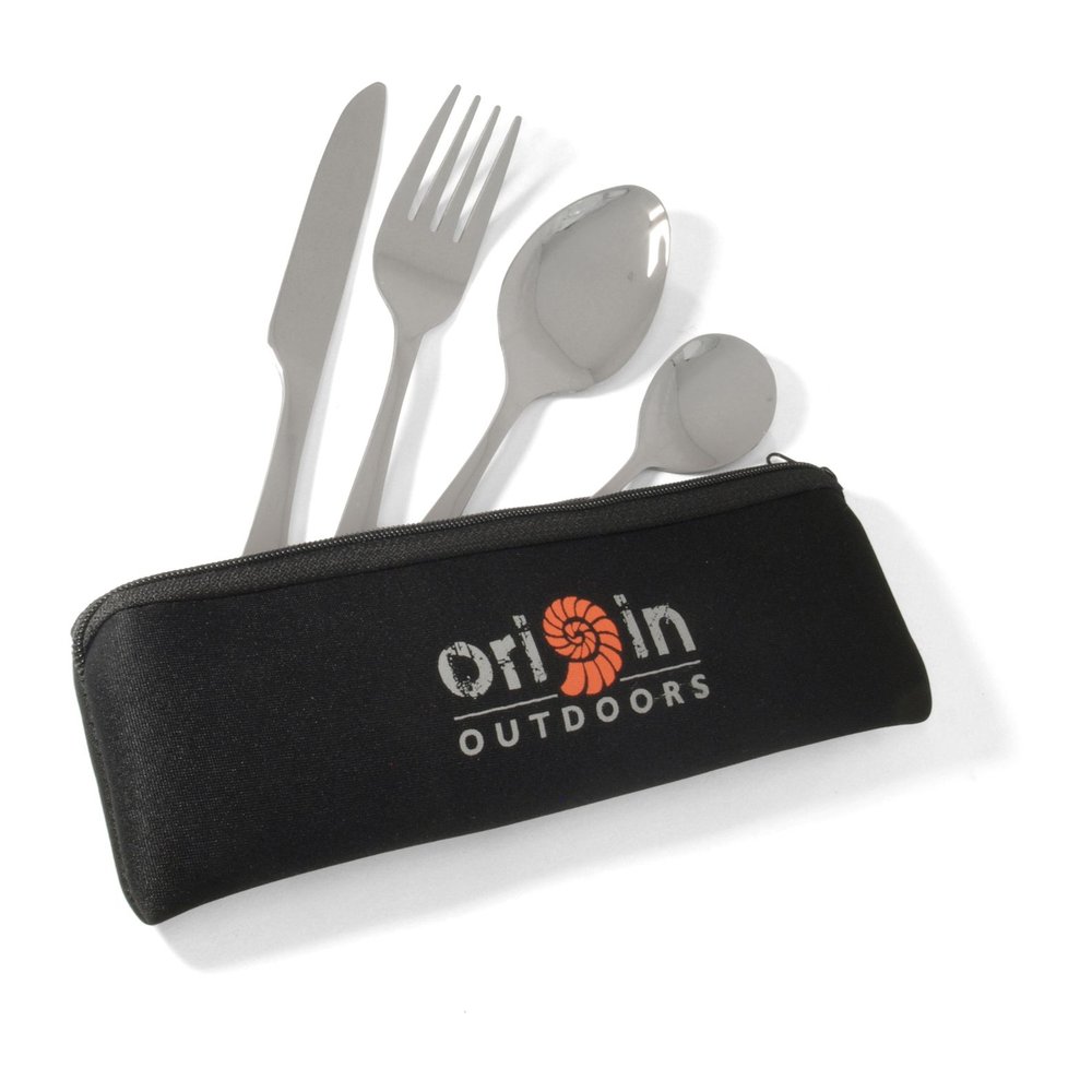 ORIGIN OUTDOORS Besteckset Biwak Dinner - Camping-Besteck leicht, ergonomisch