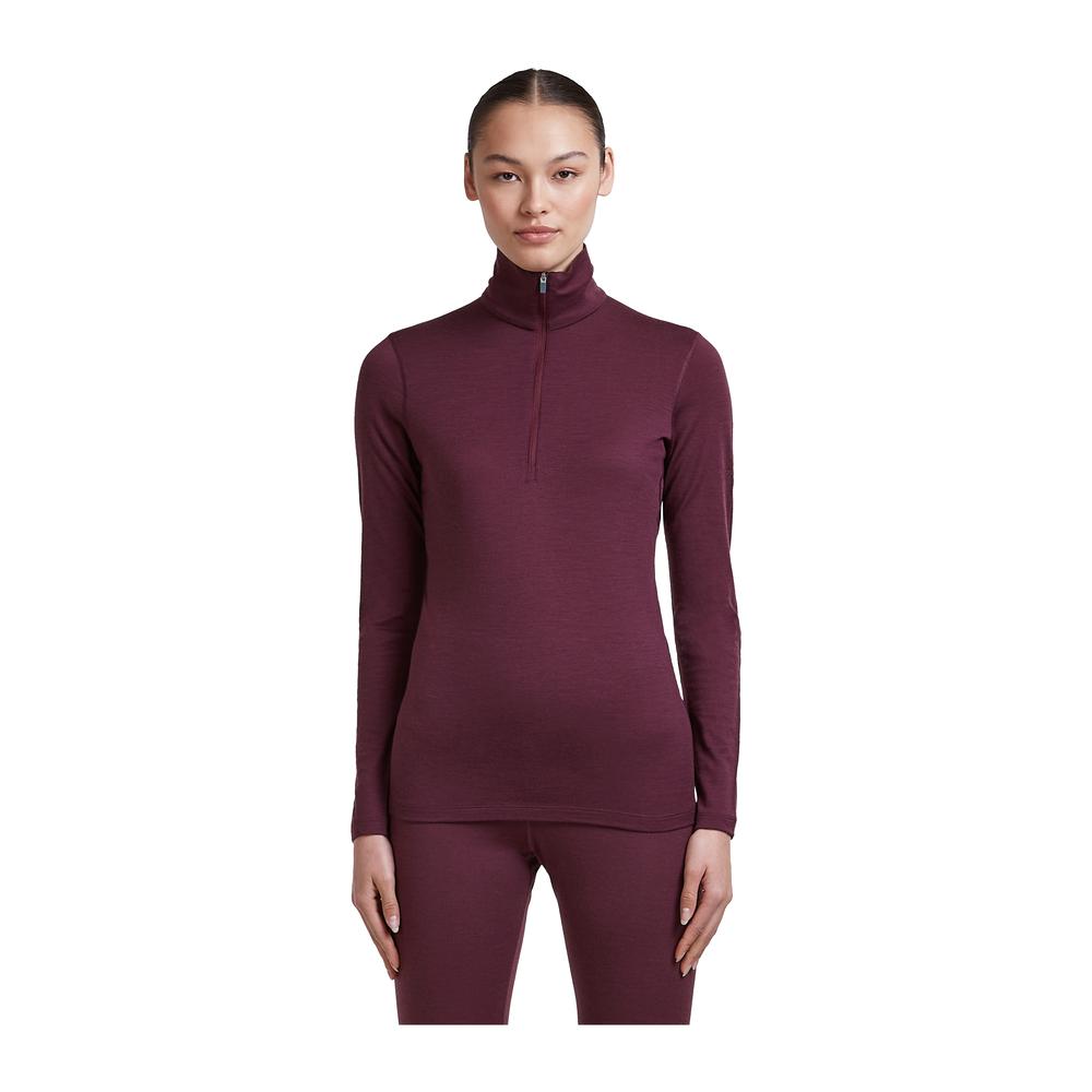 ICEBREAKER Merino 200 Oasis LS Half Zip Women - Merino-Langarmshirt geruchsabweisend, thermoregulierend