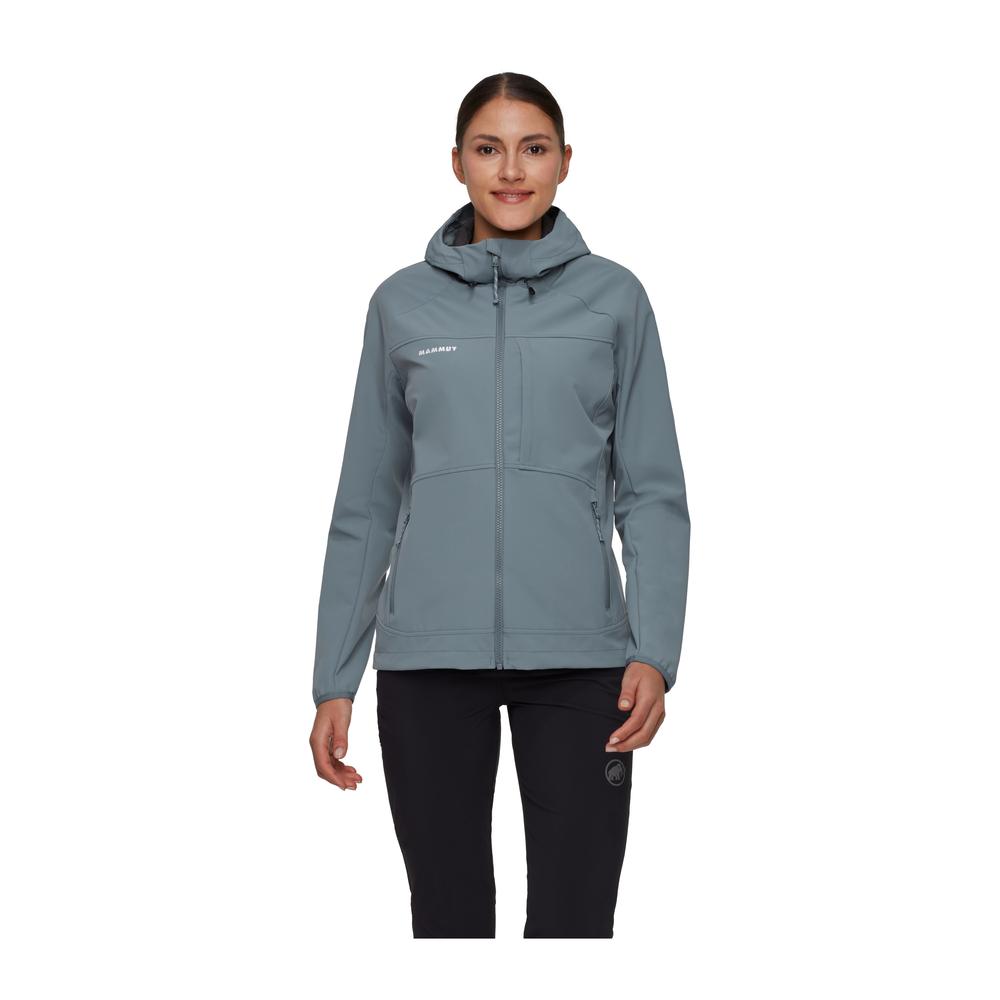 MAMMUT Ultimate Comfort SO Hooded Jacket Women - Softshelljacke winddicht & wasserabweisend