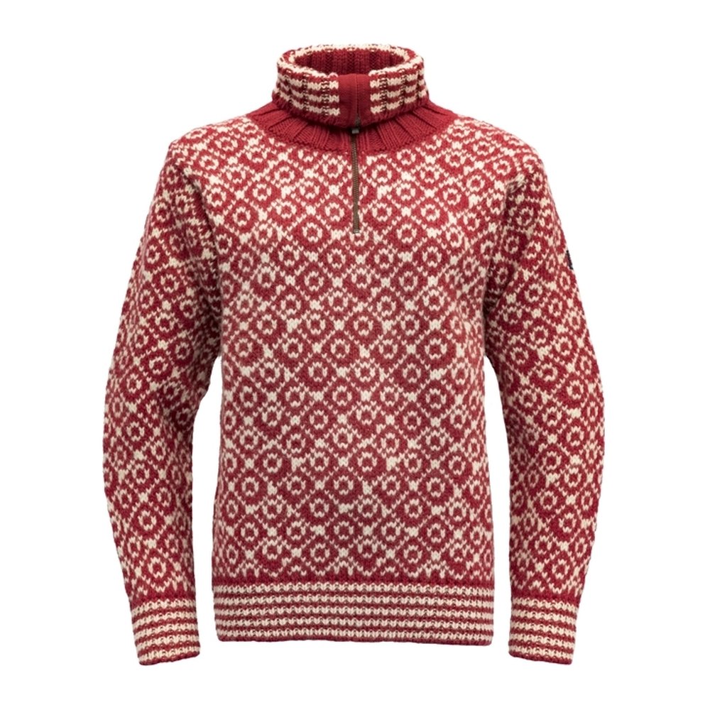 DEVOLD Svalbard Wool Zip Neck Unisex - Pullover