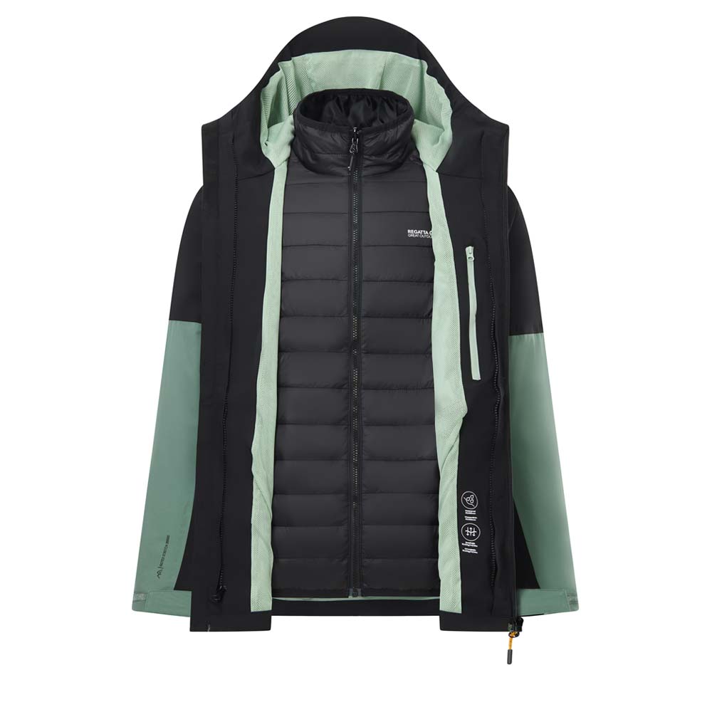 REGATTA Wentwood 3in1 Jacket Men – Doppeljacke 3in1, wasserdicht
