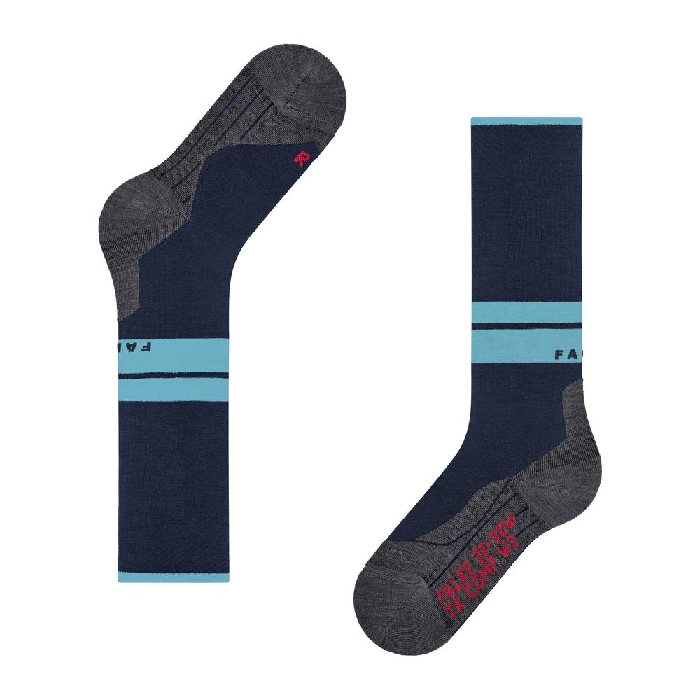 FALKE TK Compression Energy Men - Kompressions-Trekkingsocken durchblutungsfördernd, regenerationsunterstützend