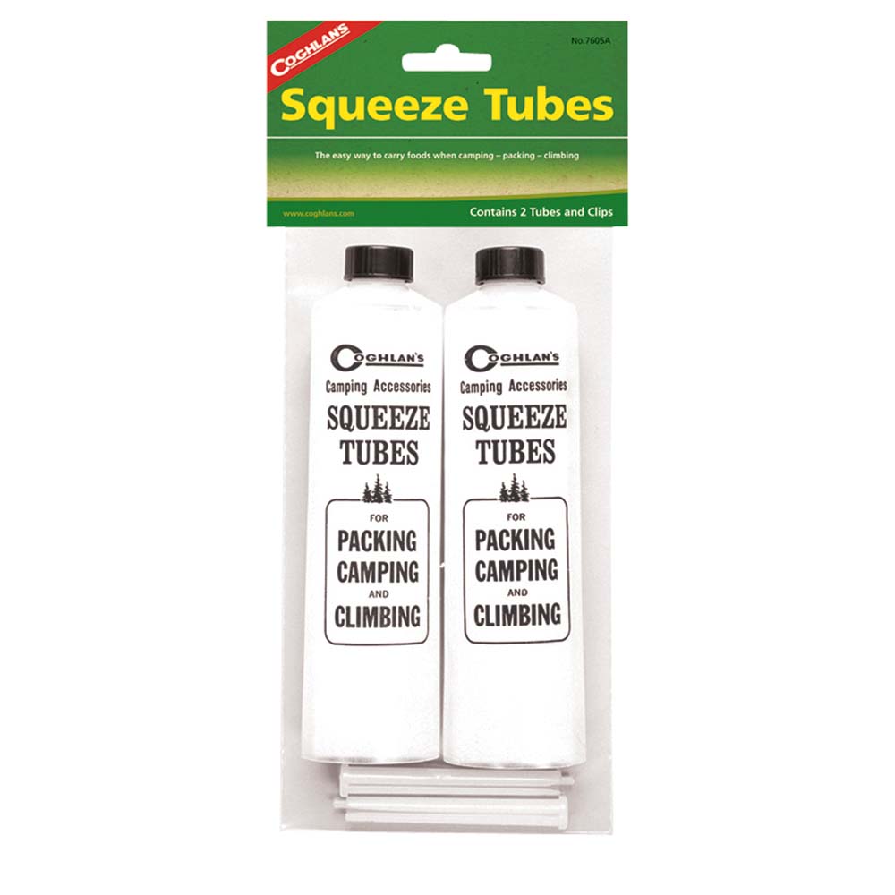 RELAGS Squeeze Tuben (2 Stück) - Wiederbefüllbare Tuben