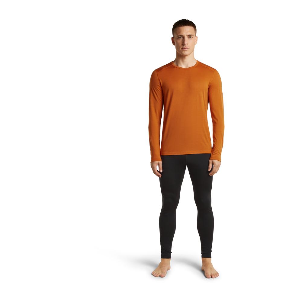 ICEBREAKER Merino 200 Oasis LS Crewe Men - Merino-Langarmshirt geruchsabweisend, thermoregulierend