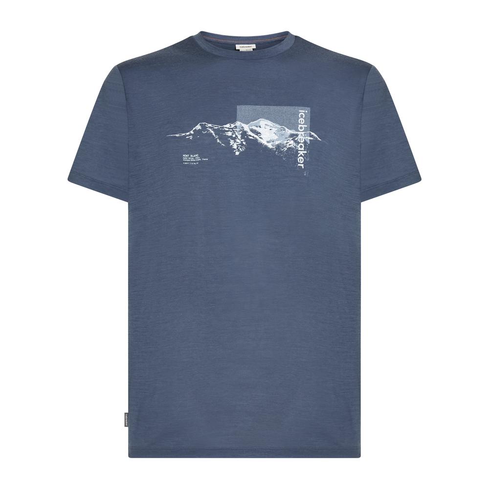 ICEBREAKER Merino 150 Tech Lite SS Tee Pure Altitude Men - Merino-T-Shirt atmungsaktiv, geruchsabweisend