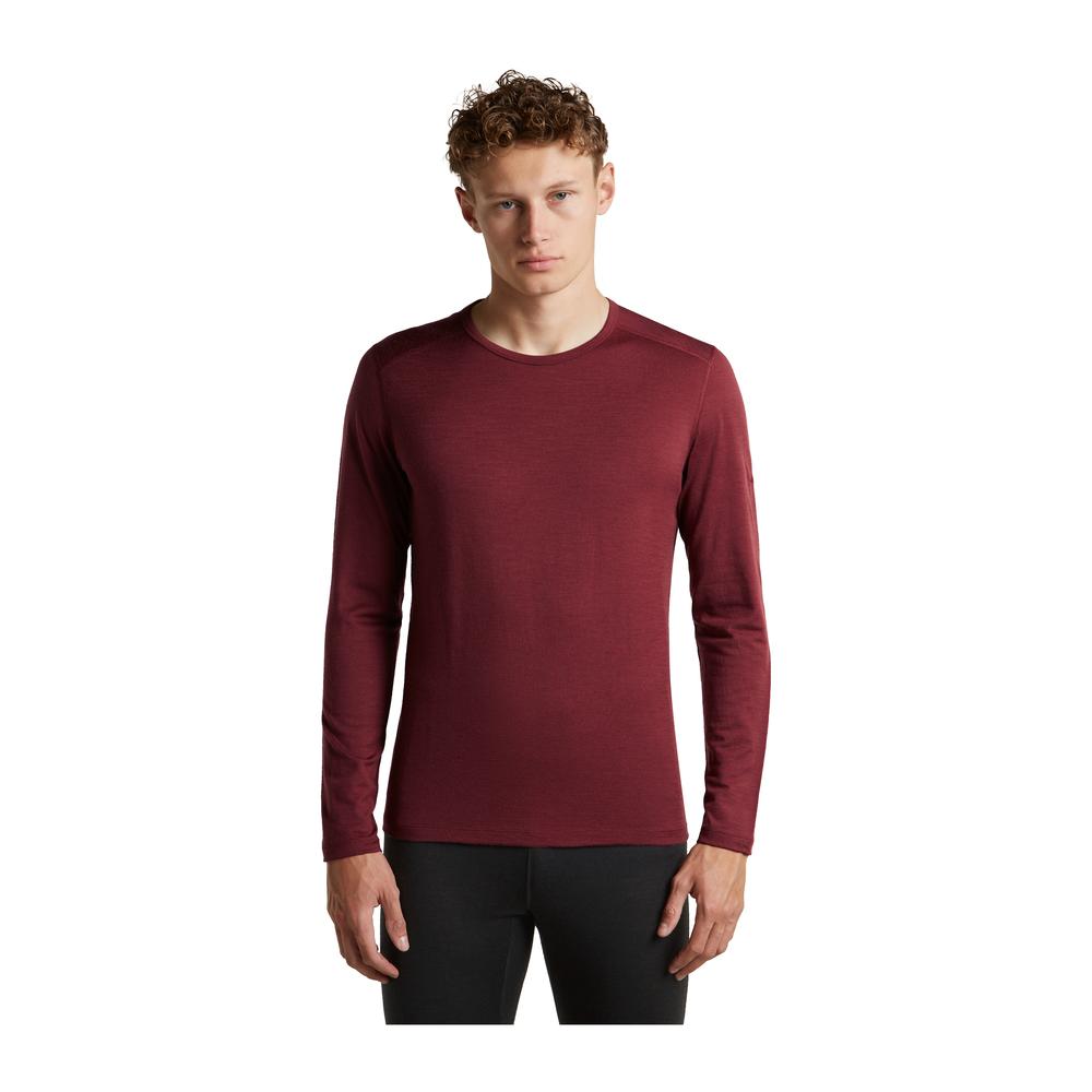 ICEBREAKER Merino 200 Oasis LS Crewe Men - Merino-Langarmshirt geruchsabweisend, thermoregulierend