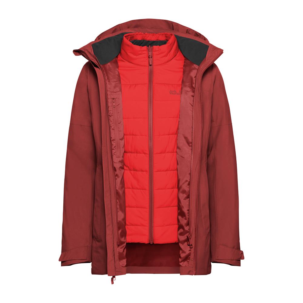 JACK WOLFSKIN Hunberg 2 3In1 Jkt Women - Doppeljacke wasserdicht, winddicht