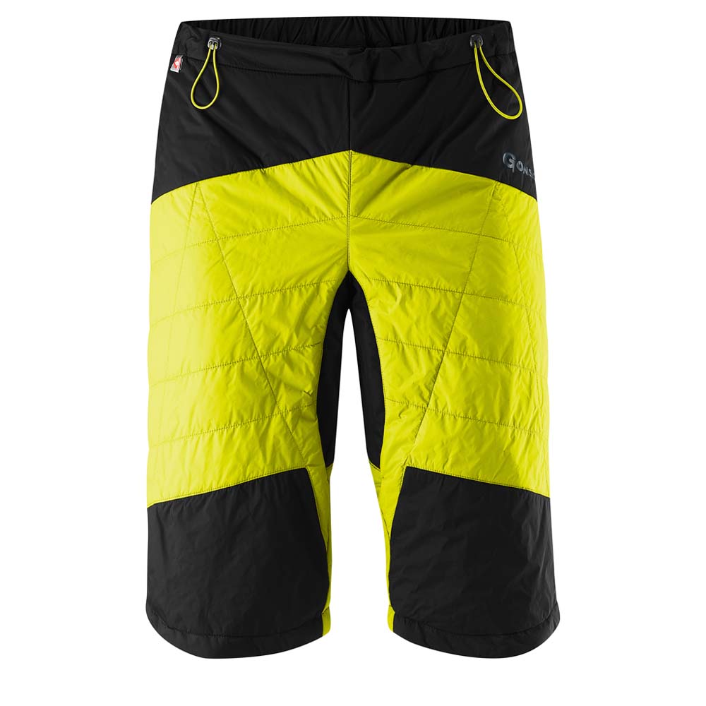 GONSO Alvao Thermo Primaloft Bikeshorts – - safety L Men Farbe: yellow Größe: | Fahrradhose