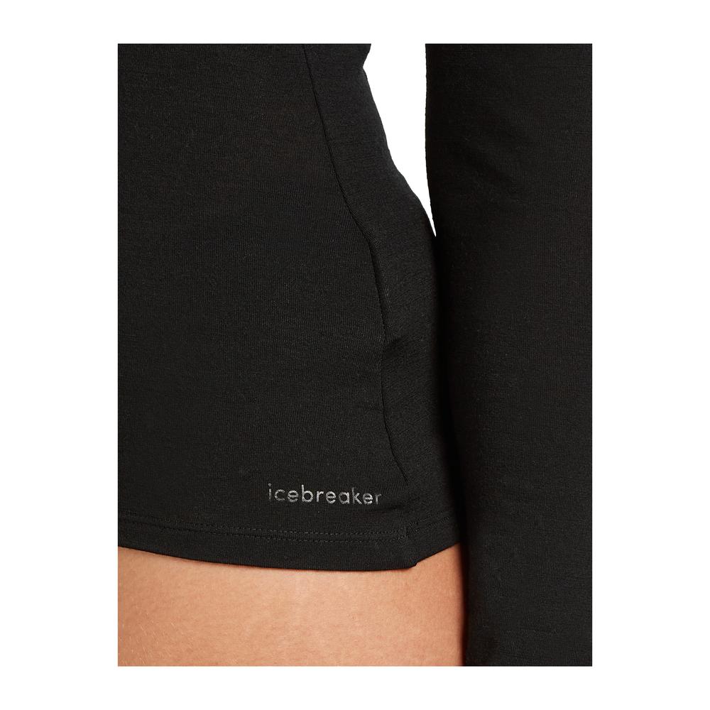 ICEBREAKER Merino 150 Siren Long Sleeve Sweetheart Top Women - Langarmshirt temperaturregulierend, geruchsneutral